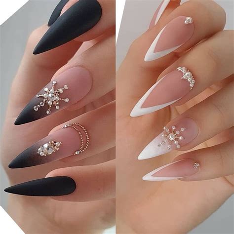 pointy nail designs